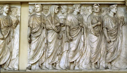 Procession, north wall of the Ara Pacis